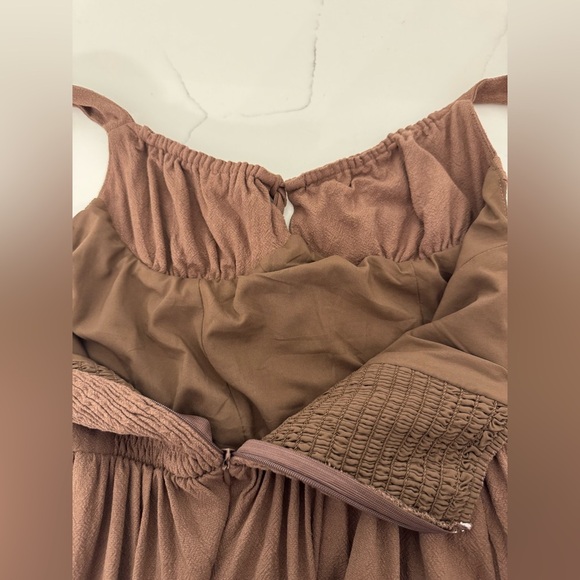 Nordstrom Rack Brown Corset Midi Dress - Picture 7 of 7